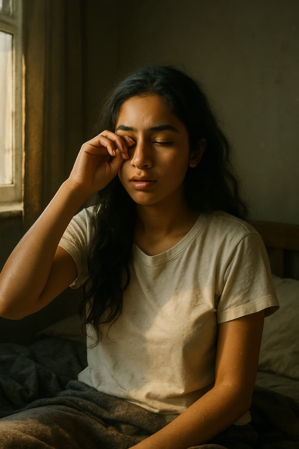 Emma from the novel Ashes On Broken Ground